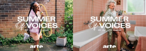 ARTE Deutschland entscheidet sich für Kesselskramer - Kesselskramer Amsterdam hat für ARTE Deutschland die Summer of Voices Kampagne realisiert - Abb.: Kesselskramer